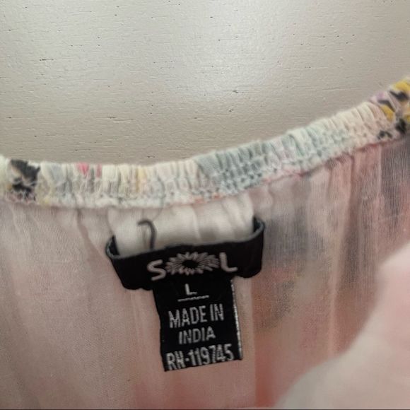 Sol Floral Tiered Maxi Dress - Picture 4 of 10